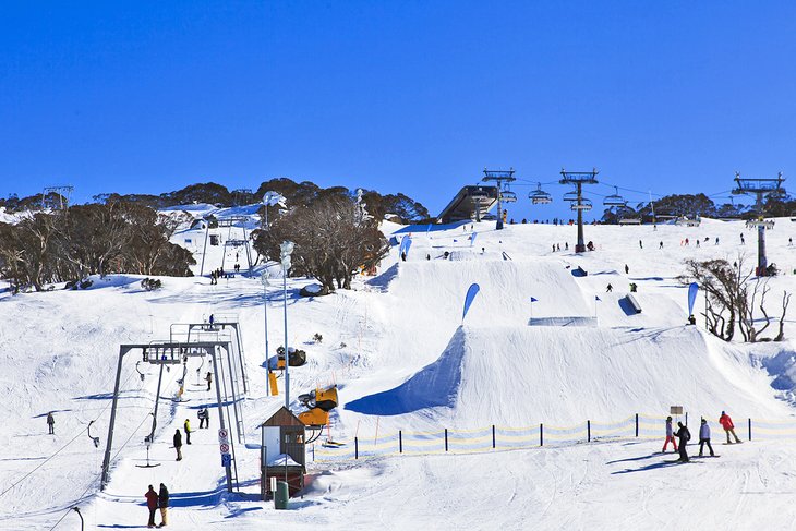 Terrain park at Perisher