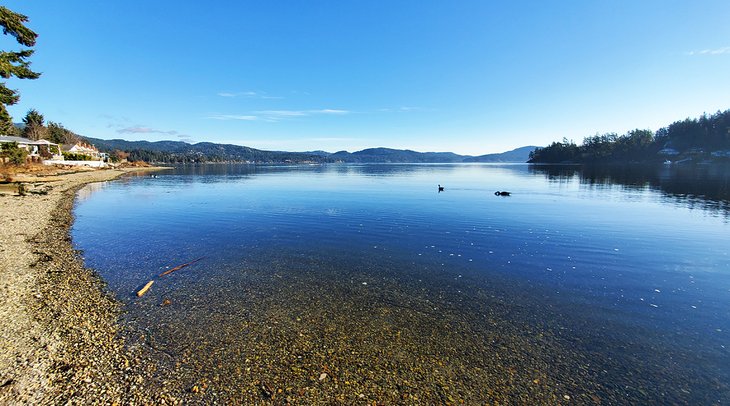 Sooke Basin, view from Billings Spit