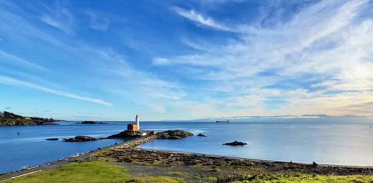 Lighthouse at Fort Rodd Hill