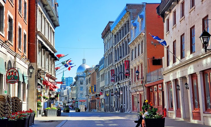 Rue St. Paul in Old Montreal