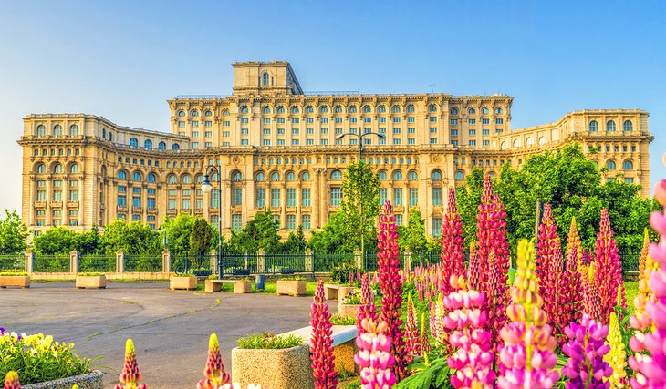 The Palace of the Parliament in Bucharest