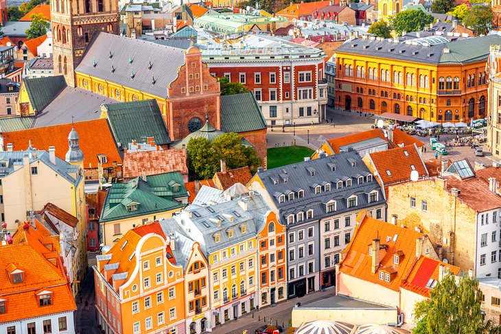 Vieille ville de Riga, Lettonie