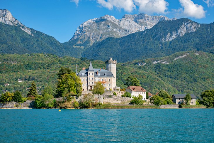 Chateau de Duingt on Lac d'Annecy