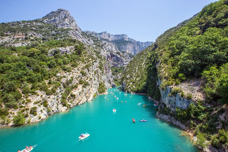 Lake of Sainte-Croix and Les Gorges du Verdon