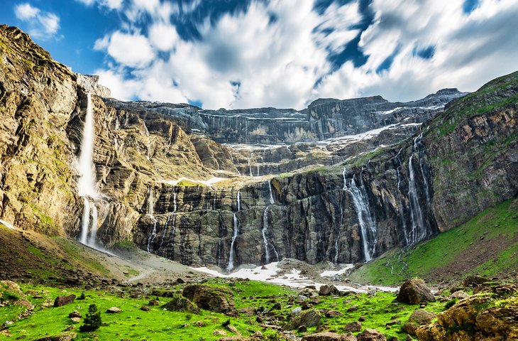 Cirque de Gavarnie waterfalls