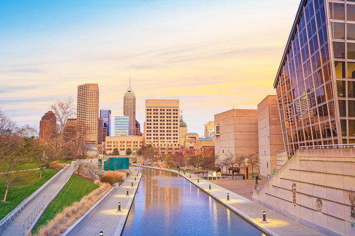 Indiana State Museum and the White River State Park