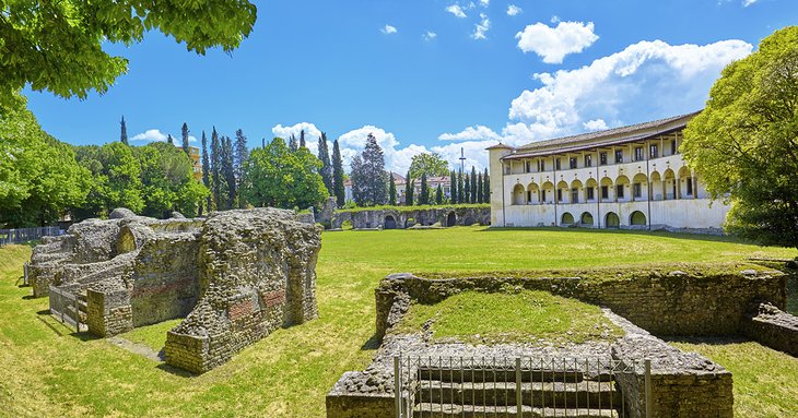 Roman amphitheater at the National Archaeological Museum