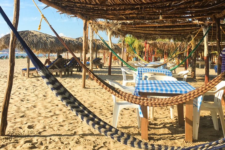 Hammocks in La Punta