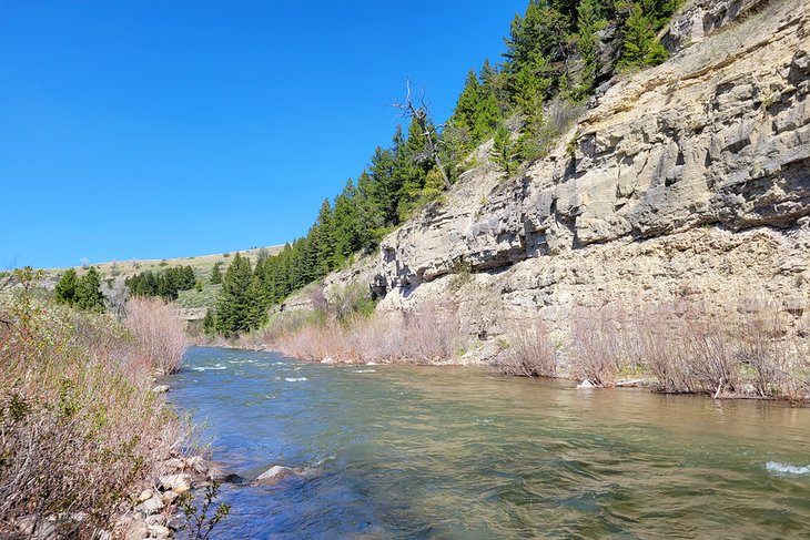 Belt Creek, Sluice Boxes State Park