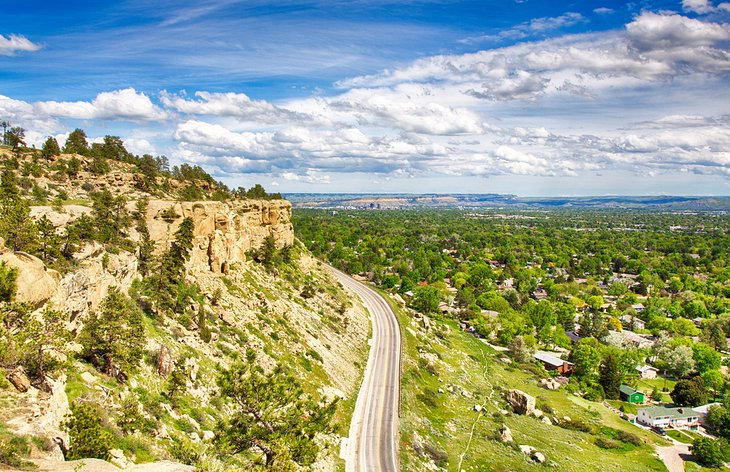 Zimmerman Trail on the west side of Billings