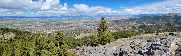 View from the top of Mount Helena