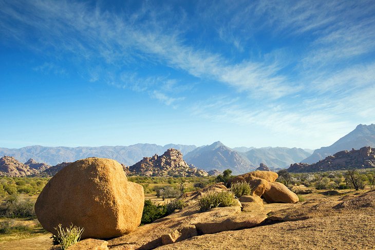 Scenery around Tafraoute