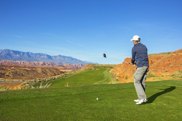 Golfing in the American Southwest