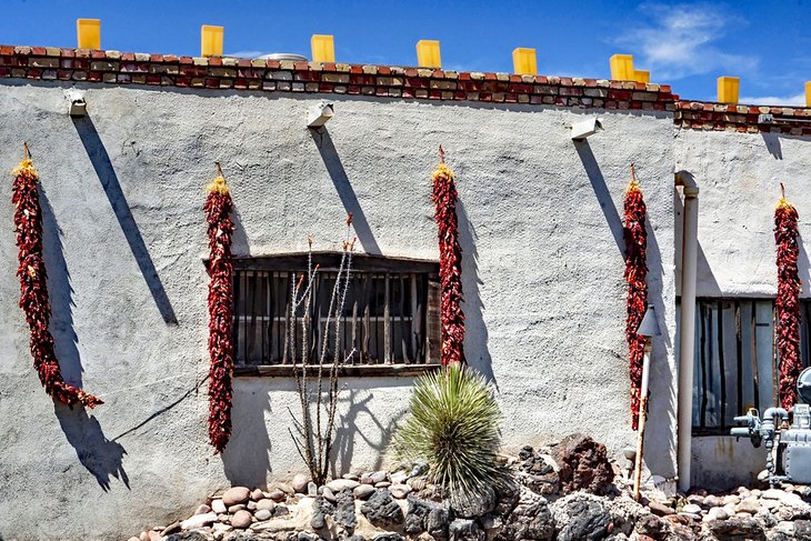 Adobe home in Las Cruces