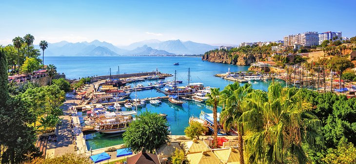 Antalya old town's Roman harbor