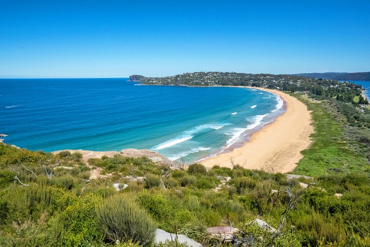 View over Palm Beach