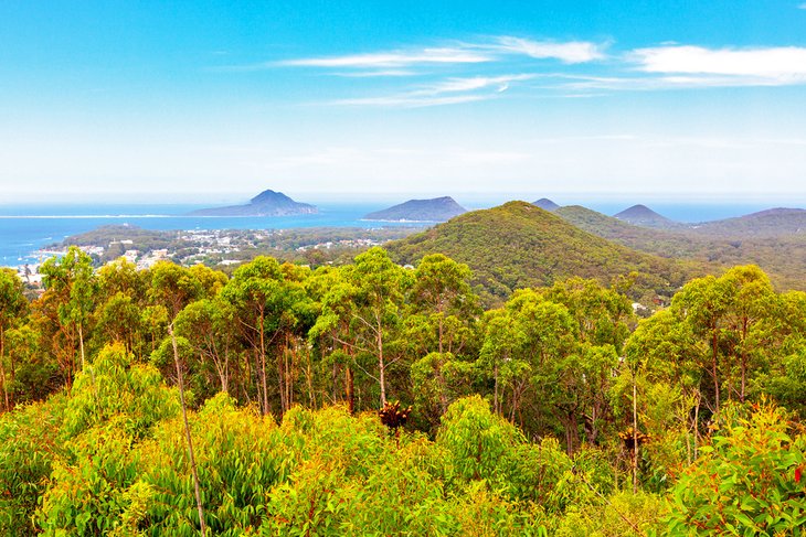 View from Gan Gan Lookout