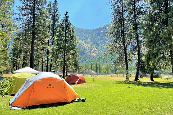 Tenting at Owl Mountain Ranch