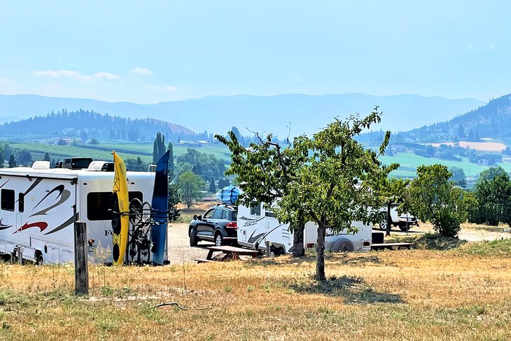 8 mejores campings en Kelowna, BC