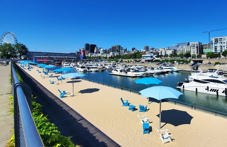 Beach at the Old Port