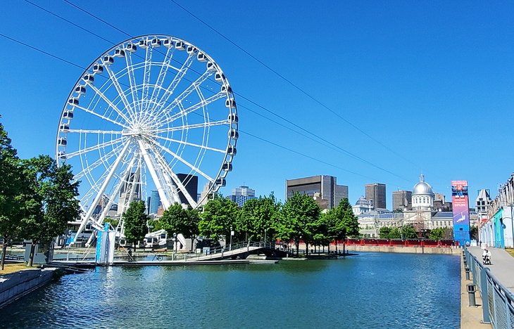 Ferris wheel at the Old Port