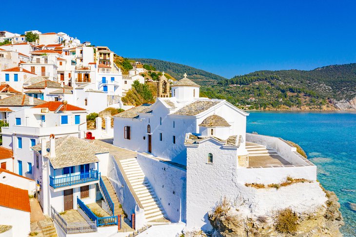 Skopelos town