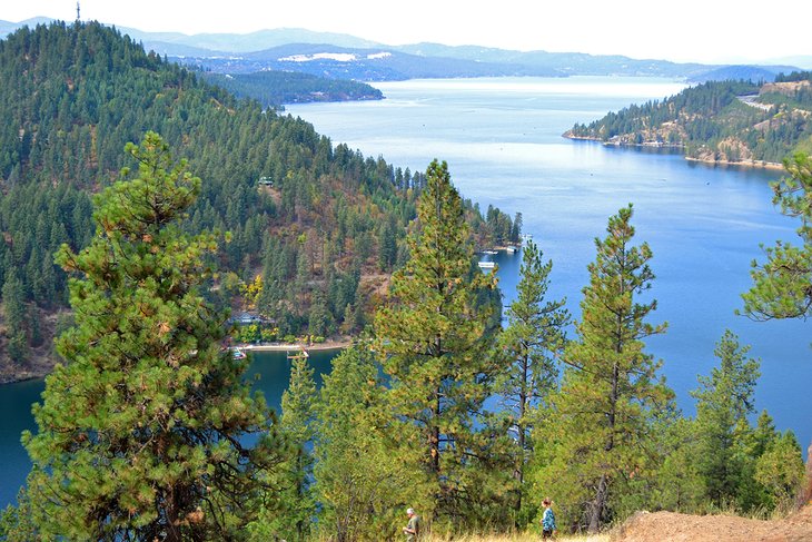 Mineral Ridge View of Lake Coeur d'Alene