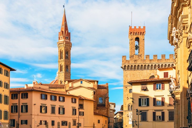 Historic buildings at Piazza San Firenze