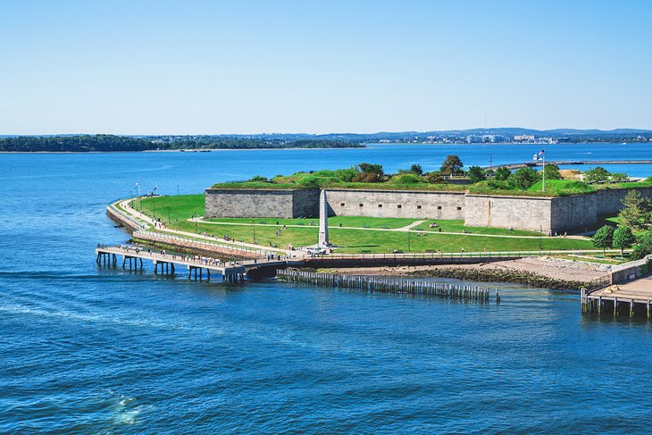 Fort Independence on Castle Island