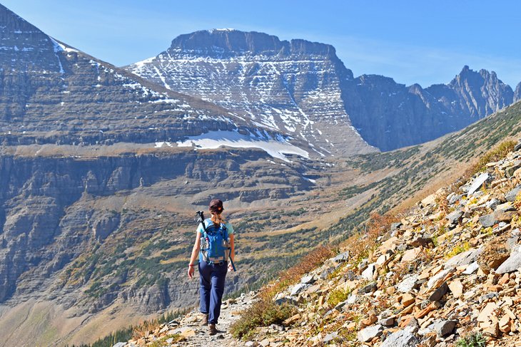 Hiking in Glacier National Park