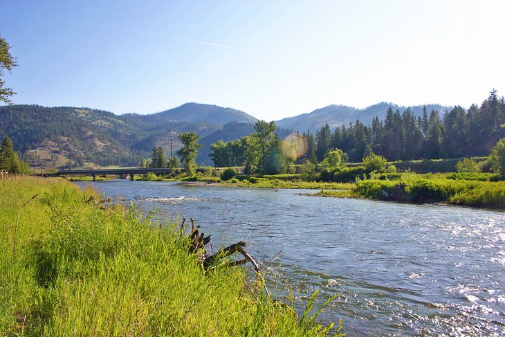 Clark Fork River at Beavertail Hill State Park