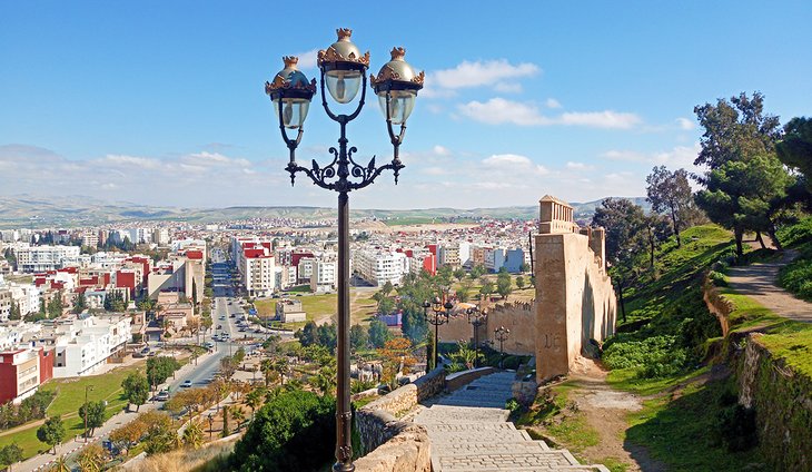 View over Taza, Morocco