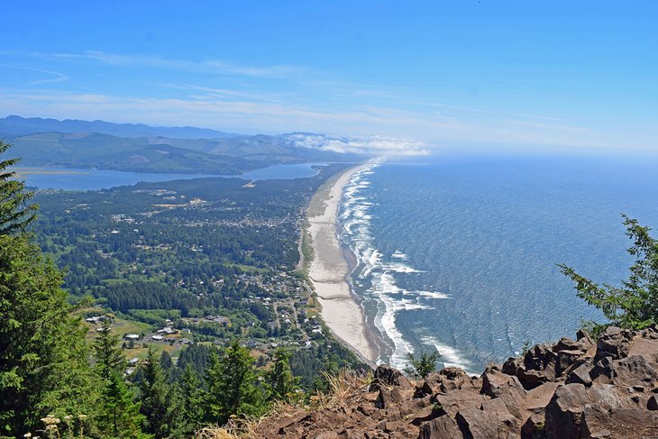 View from Neah-Kah-Nie Mountain