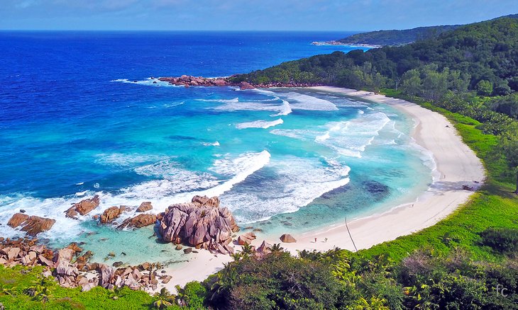 View over Anse Cocos