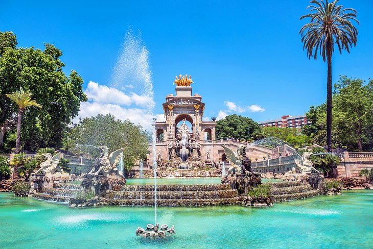 Cascada Fountain in Ciutadella Park, Barcelona