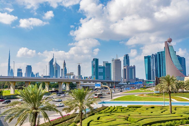 Zabeel Park in downtown Dubai