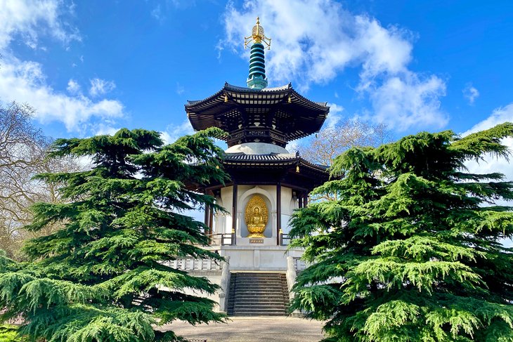 London Peace Pagoda at Battersea Park