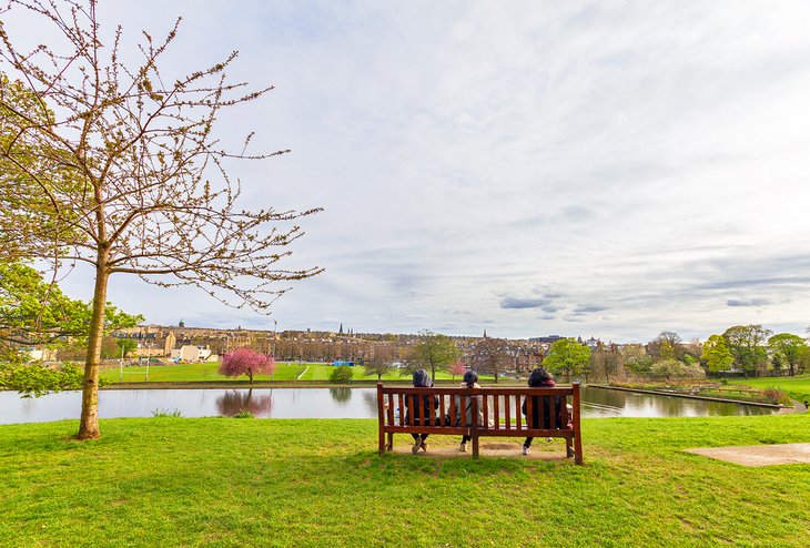 Pond at Inverleith Park