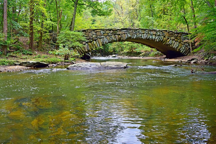 Boulder Bridge at Rock Creek Park