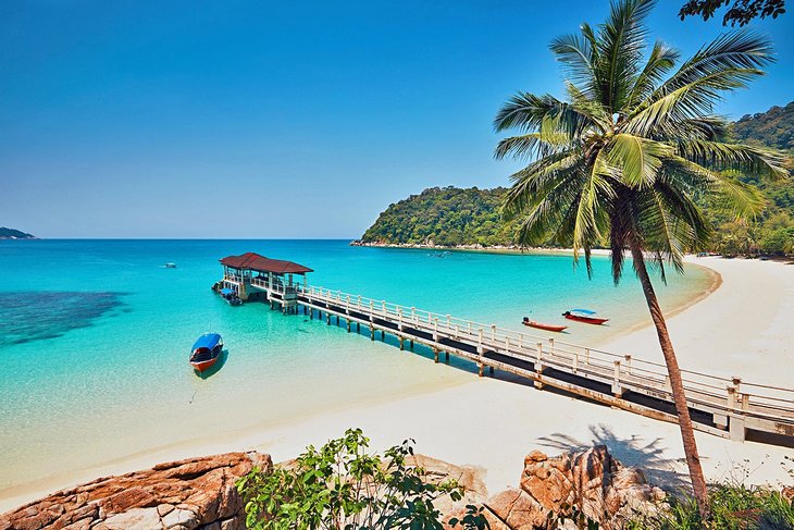 Idyllic beach on the Perhentian Islands