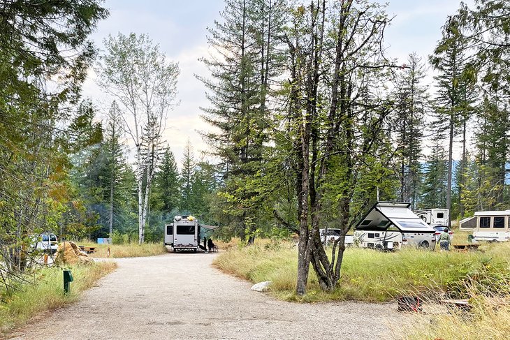 Snowforest Campground RV site