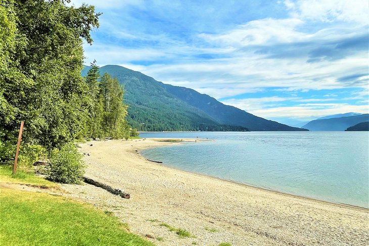 Beach at Herald Provincial Park