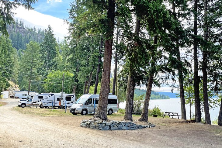 8 mejores campings en Salmon Arm, BC