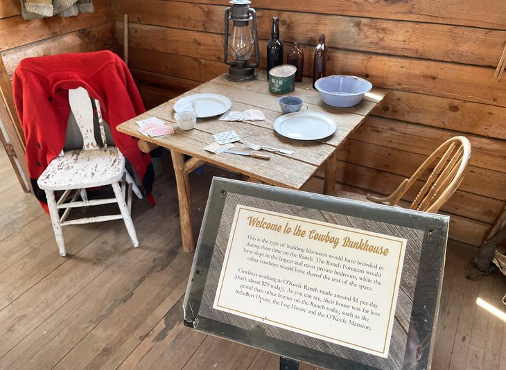 Bunkhouse at O'Keefe Ranch