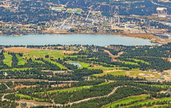 Aerial view of Copper Point Golf Course