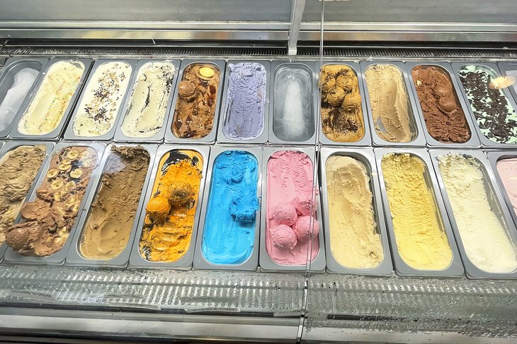 Selection at Stolen Church Gelato