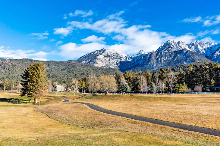 Golf course at Fairmont Hot Springs