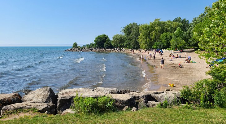 Beach at Jack Darling Memorial Park