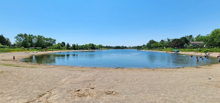 Beach at Lakefront Promenade Park