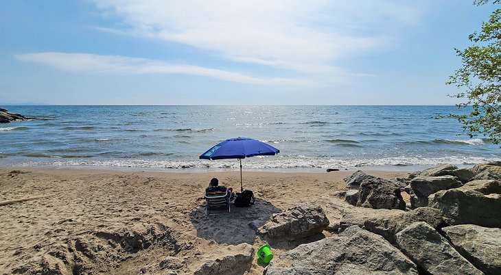 Beach at Jack Darling Memorial Park